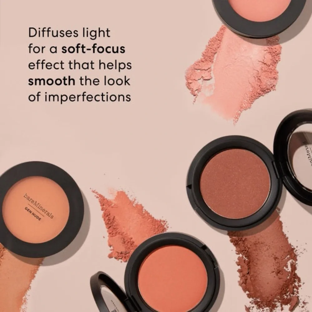 bareMinerals Gen Nude Powder Blush Beige For Days 6 g NEW
